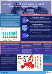 Homelessness Poster - Axel Morgan