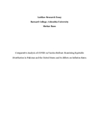 Laidlaw Research Essay - Shehar Bano. 