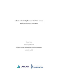 Leadership-in-Action 2024 Reflection - Advocacy in Brussels and London