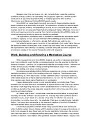 LIA Deliverable: Final Reflective Report 