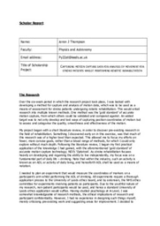 Research Report