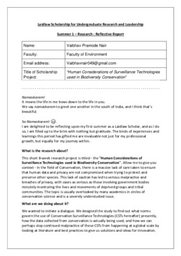 Laidlaw Research Report - Vaibhav