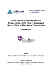 Laidlaw Research Essay_Output Year 1_AGR