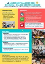LiA Poster: Peace and Social Resilience