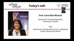 FEBS Junior Section – Irene Díaz-Moreno: The researcher's compass: Adventures and misadventures in a research career