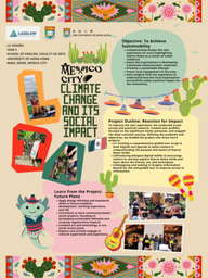 LiA Poster: Make_Sense Climate Change and Its Social Impact, Mexico City