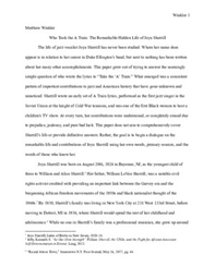 "Who Took the 'A' Train," The Remarkable Forgotten Life of Joya Sherrill