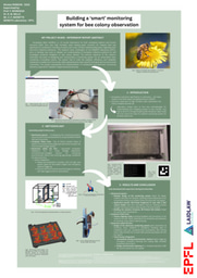 My Research Internship Poster - on building a 'smart' monitoring system for bee colony observation