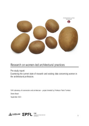 Research on architectural practices led by women - My findings