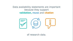 Watch: Data Availability Statements, explained in 60 seconds