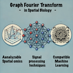 Graph Fourier transform for spatial omics representation and analyses of complex organs