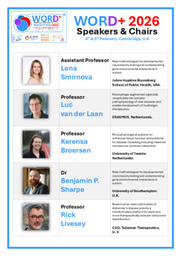 An incredible line up of Chairs & Speakers for WORD+2026...