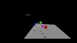 Four centrosomes cluster into three poles – Animation