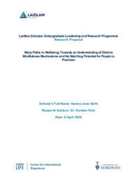 Research Proposal - Alanna Sethi