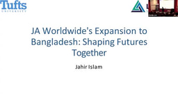 JA Worldwide's Expansion to Bangladesh: Shaping Futures Together