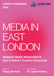 Mapping Media Mentorship in East London's Creative Ecosystem