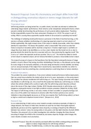 Research Proposal: Does RG-chromaticity and depth differ from RGB in distinguishing anomalous objects in stereo image datasets for self-driving vehicles?