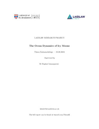 Report: The Ocean Dynamics of Icy Moons