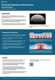 Poster: The Ocean Dynamics of Icy Moons
