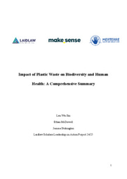 LiA: Literature Review on the Impact of Plastic Pollution on Human Health and Biodiversity