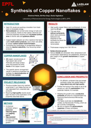 Research Poster - Synthesis of Copper Nanoflakes