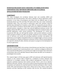 Final Draft Laidlaw Research