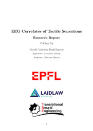 Research Report - EEG Correlates of Tactile Sensations