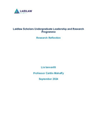 Summer 1 Research Reflection