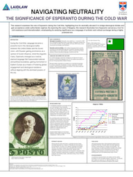 Research Poster - Navigating Neutrality: The Significance of Esperanto During the Cold War