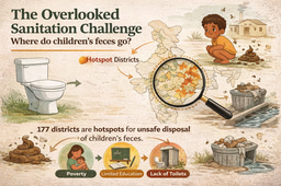 The overlooked sanitation challenge: where do children’s feces go?