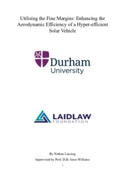 Utilising the Fine Margins: Enhancing the Aerodynamic Efficiency of a Hyper-efficient Solar Vehicle