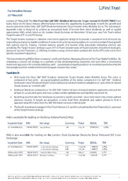 First Trust Vest S&P 500® Dividend Aristocrats Target Income UCITS ETF (“KNG")