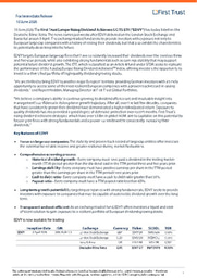 First Trust Europe Rising Dividend Achievers UCITS ETF (“EDVY”)