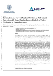 Research Paper: Information and Support Needs of Mothers At-Risk for and Surviving with Breast/Ovarian Cancer
