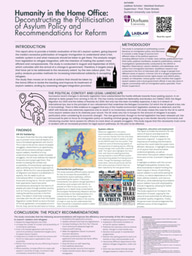 Research Poster: Humanity in the Home Office: Deconstructing the Politicisation of Asylum Policy and Recommendations for Reform
