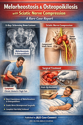 Uncommon Coexistence of Melorheostosis and Osteopoikilosis Presenting with Sciatic Nerve Neuropathy