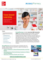 Case-based Learning and Instructor Resources - AccessPharmacy
