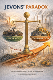 The paradox of the circular economy in the raw materials industry.