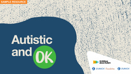 Autistic and OK - Assembly session slide deck SAMPLE