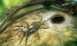 When spiders had tails