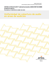 AVIXA REVISIONS TO Audio_Coverage_Uniformity_in_Listener Areas_ACU_A102.01 AVIXA_SPA