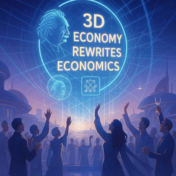 The 3D Economy: Shattering the 2D Paradigm with Einsteinian Force