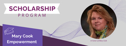 Now Accepting Applications - Mary Cook Empowerment Scholarship