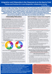 Laidlaw Poster- Integration and Citizenship