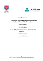 The Cosmic Waltz: Galaxies, their Circumgalactic Medium Halos, and the Cosmic Web