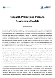 Reflective report on Summer 1 essay