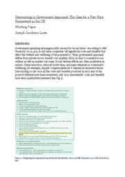 Discounting in Government Appraisal: The Case for a Two-Rate Framework in the UK