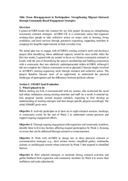 LIA Report - Wen Xing