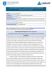 Summer 1 - Research Project Proposal 2025