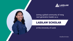 Introduction to Laidlaw 2025: Moment to Celebrate